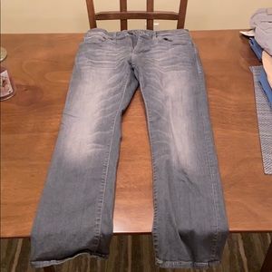 Mavi white edge jeans